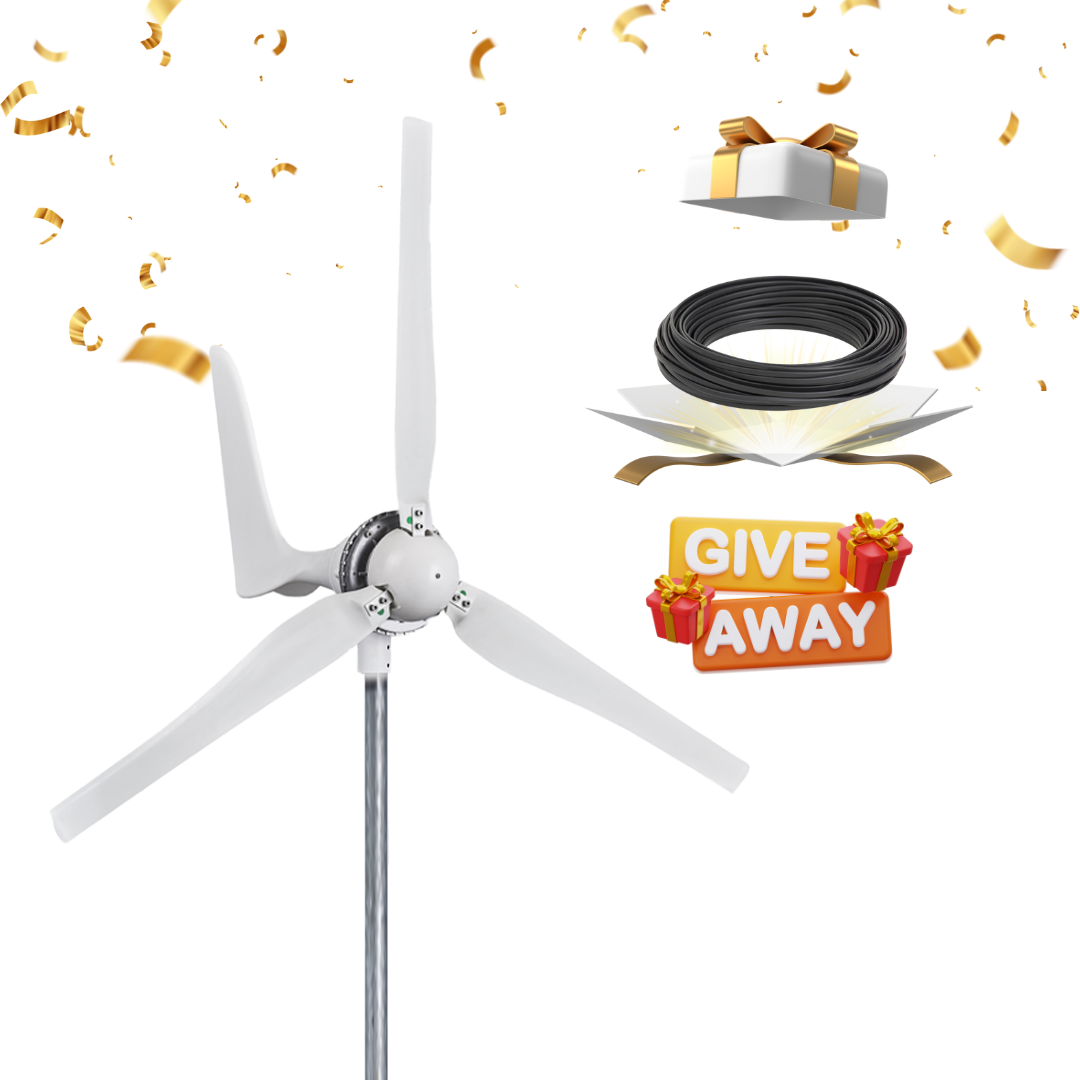 Automaxx Windmill 1500W Wind Turbine Generator Kit