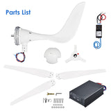 Automaxx Windmill 1500W Wind Turbine Generator Kit Bundle Set