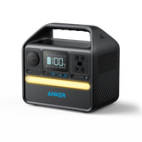 Anker SOLIX 522 Portable Power Station, 299Wh, LiFePO4 Battery, 300W (Peak 600W) 6 Ports, 2 AC Outlets, 60W/20W USB-C PD Ports, LED for Camping and RV