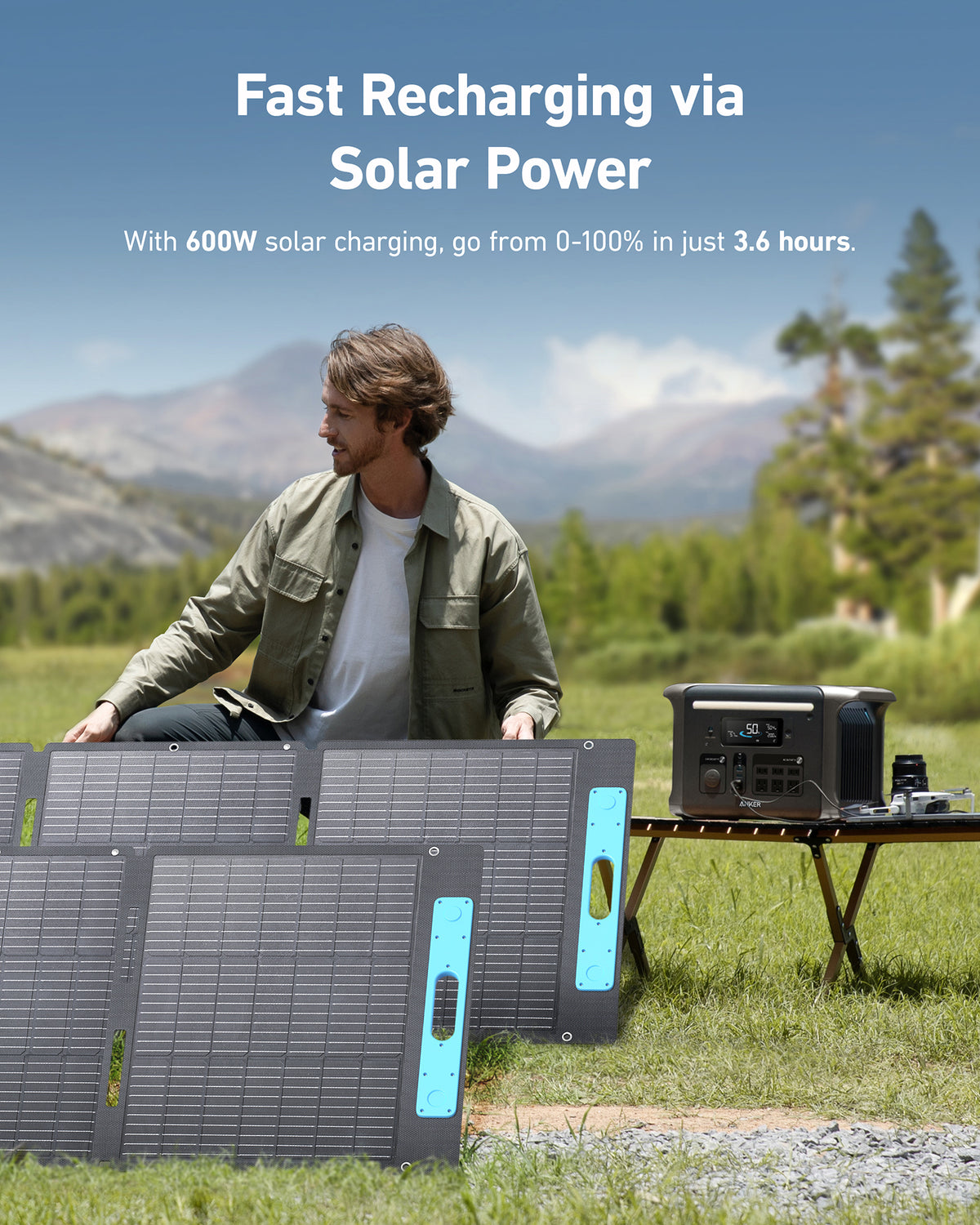 Anker SOLIX F1500 Portable Power Station, 1800W Solar Generator, PowerHouse Design, 1536Wh Battery Generators for Home Use, LiFePO4 Power Station for Outdoor Camping and RVs (Solar Panel Optional)