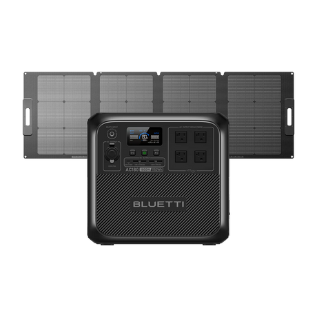 BLUETTI AC180 Solar Portable Power Station | 1,800W 1,152Wh