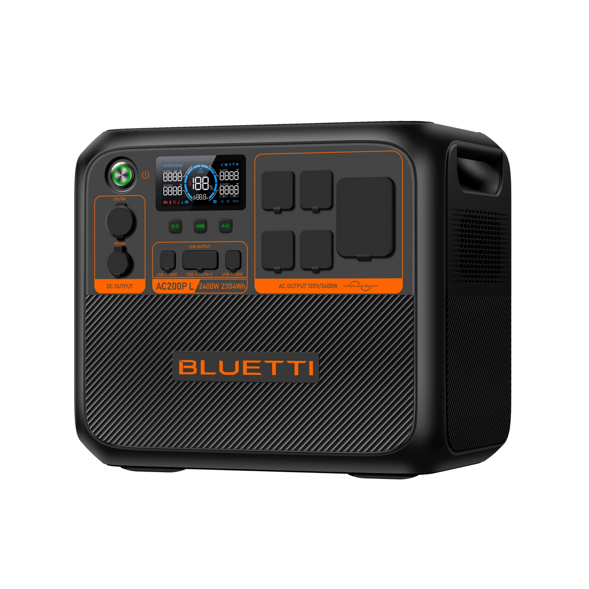 BLUETTI AC200P L ポータブル電源 | 2,400W 2,304Wh