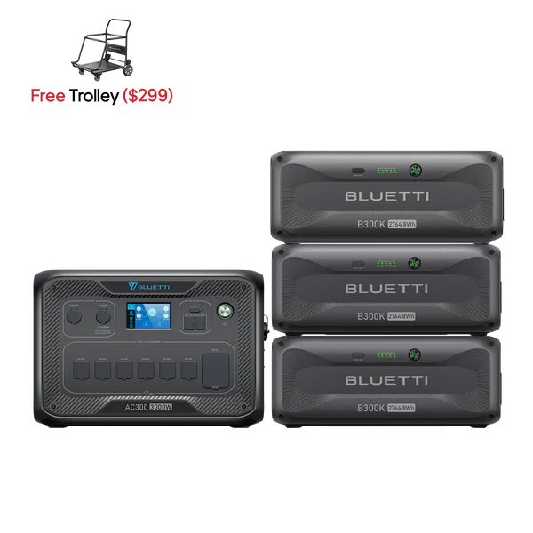 BLUETTI AC300+B300K | Home Battery Backup