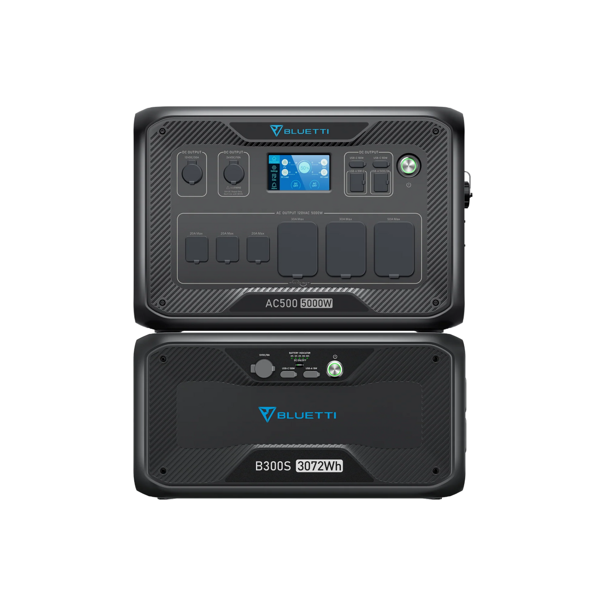 BLUETTI AC500 + B300S | Heim-Batterie-Backup