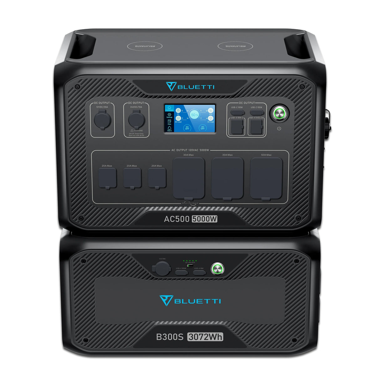 BLUETTI AC500 + B300S | Heim-Batterie-Backup