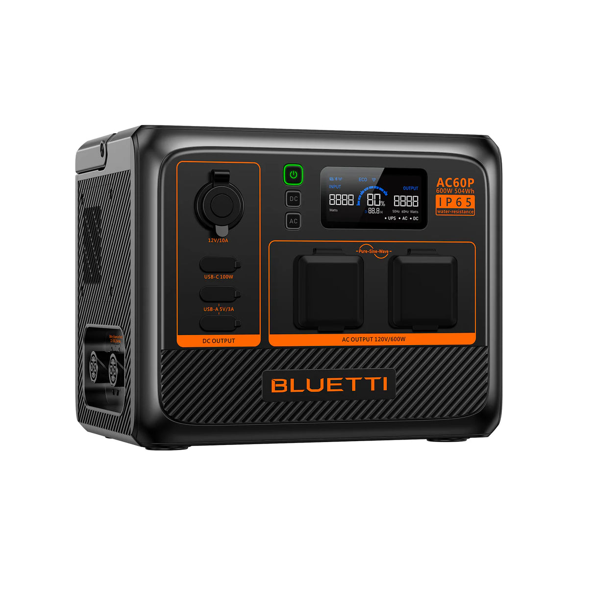 BLUETTI AC60P ポータブル電源 | 600W 504Wh