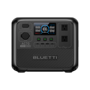  Bluetti AC70+PV120S | 1000W 768Wh 120W Solar Kit