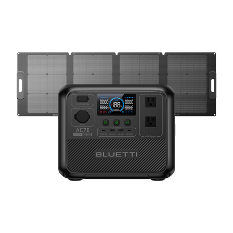 BLUETTI AC70 Portable Power Station | 1000W 768Wh