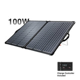 ACOPOWER PLK Portable Solar Panel Kit, Lightweight 20A Charge Controller -- 100W