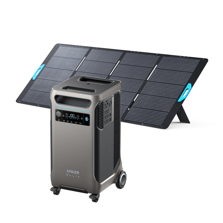 Anker SOLIX F3800 Portable Power Station+400W Solar Panel