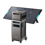 Anker SOLIX F3800 Portable Power Station+ Expansion Battery+400W Solar Panel Bundle Set