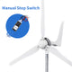 Automaxx Windmill 1500W Wind Turbine Generator Kit Bundle Set