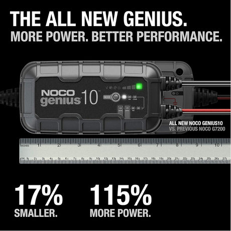 NOCO GENIUS10 Battery Charger, Maintainer, and Desulfator