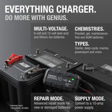 NOCO GENIUS10 Battery Charger, Maintainer, and Desulfator