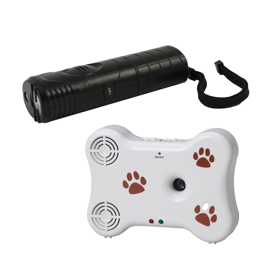 DigiMax Pet Owners' Behavior & Protection Bundle: Ultrasonic Dog Repeller & Bark Trainer