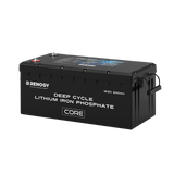 Renogy 12V 200Ah Core Series Deep Cycle Lithium Iron Phosphate Battery - Supports Series Connection for 24V/48V Systems