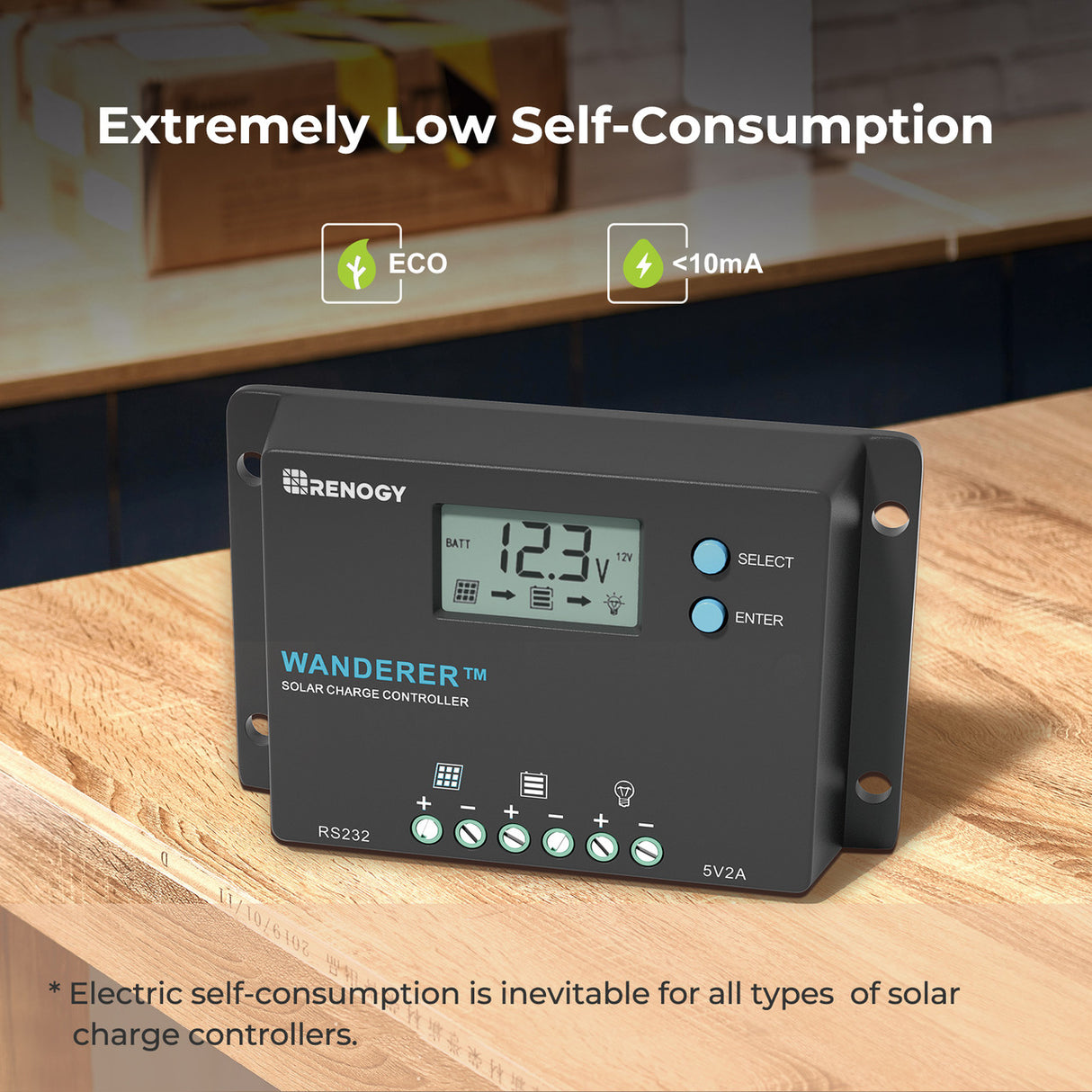 Renogy Wanderer 10A PWM Charge Controller