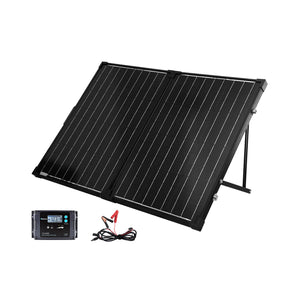 Renogy 100 Watt 12 Volt Monocrystalline Foldable Solar Suitcase with Voyager