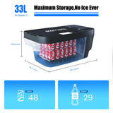 ACOPOWER TesFridge Portable Freezer——Specially Designed for Tesla Model 3