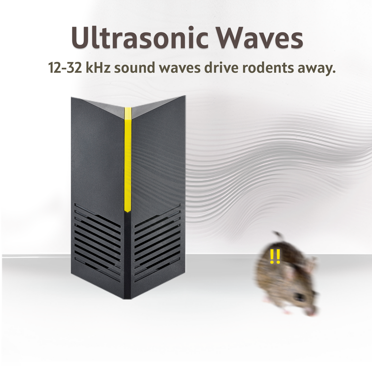 DigiMax Ultrasonicowy Repelent na Gryzonie Bluetooth