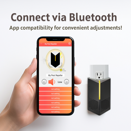 DigiMax超音波Bluetoothネズミ忌避剤